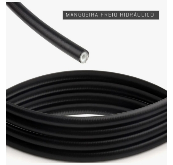 MANGUEIRA FREIO HIDRAULICO PRETO